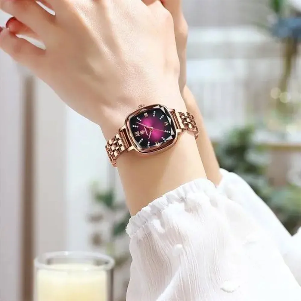 Relógio Feminino Luxo Poedagar – Elegância em Cada Detalhe - Imagem 4
