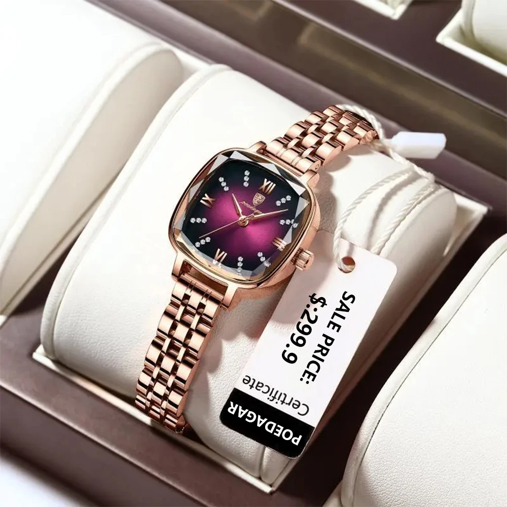 Relógio Feminino Luxo Poedagar – Elegância em Cada Detalhe - Imagem 5