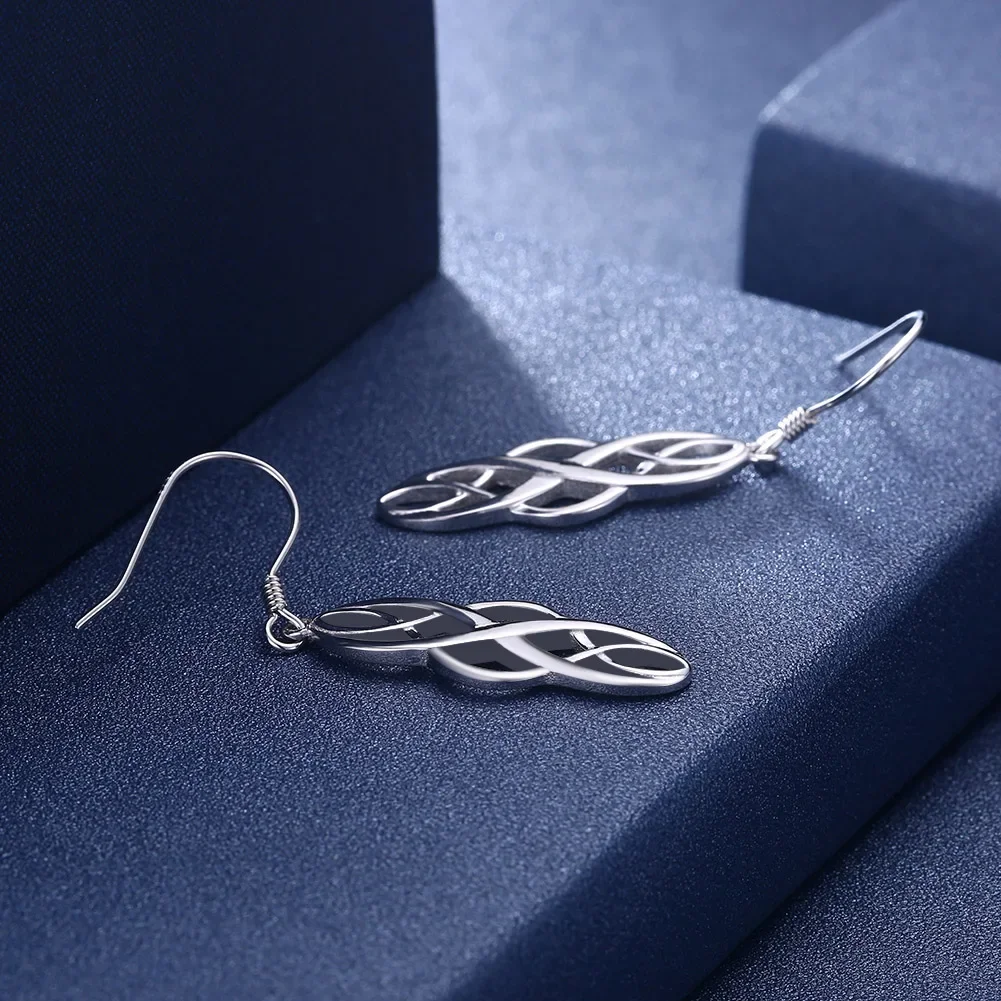 Brincos Femininos de Prata 925 – Luxo e Elegância - Imagem 3