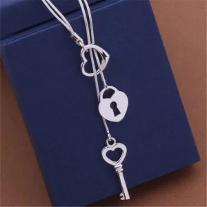 Colar de Prata 925 - Design Clássico e Elegante Feminino