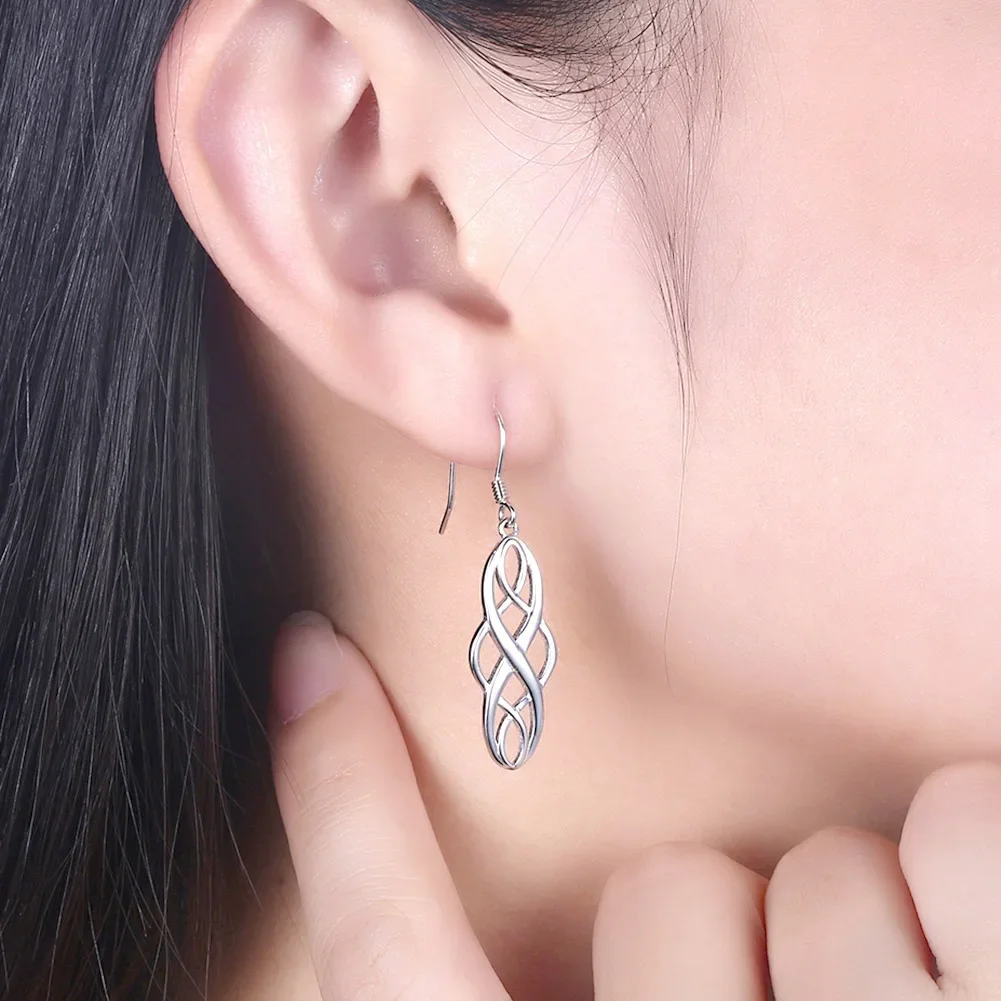 Brincos Femininos de Prata 925 – Luxo e Elegância - Imagem 4