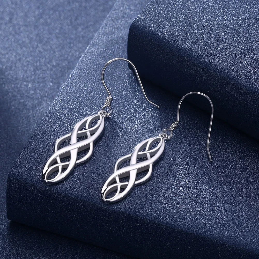 Brincos Femininos de Prata 925 – Luxo e Elegância - Imagem 2