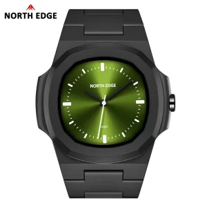 North edge 2025 volts moda masculina simples relógio digital esportes natação à prova dwaterproof água 50m luz quadrado casal relógio para homens